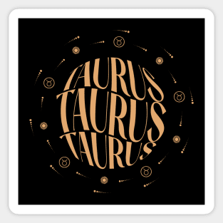 Taurus ZODIAC ASTROLOGY Sticker